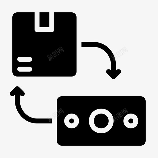 交易商业金融svg_新图网 https://ixintu.com 金融 交易 交易商 商业 航运 购物 字形