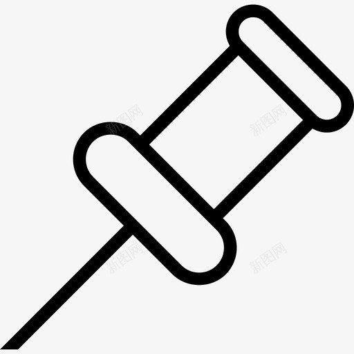 插针附件文档svg_新图网 https://ixintu.com 插针 附件 文档 办公 资料 图钉