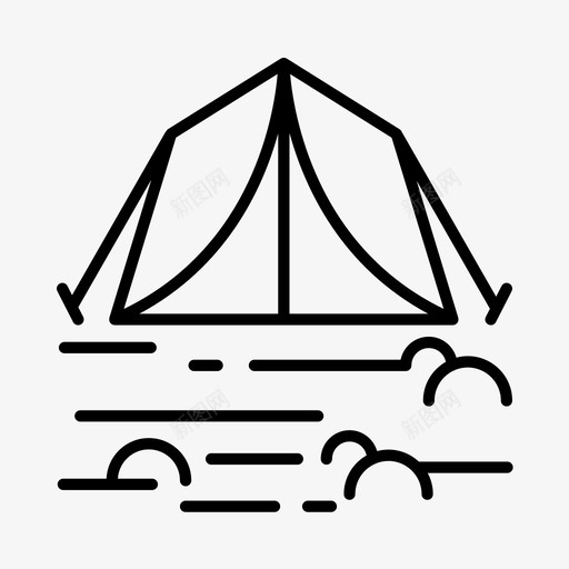 大本营狩猎狩猎公园svg_新图网 https://ixintu.com 大本营 狩猎 公园 帐篷 游客 甜点