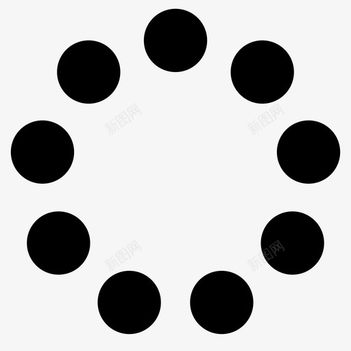 dots9aroundsvg_新图网 https://ixintu.com 系列