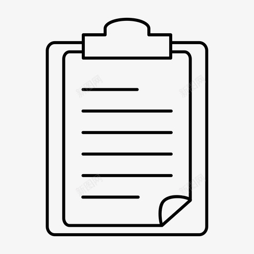 任务板夹板工作列表svg_新图网 https://ixintu.com 任务 夹板 工作 列表 注释