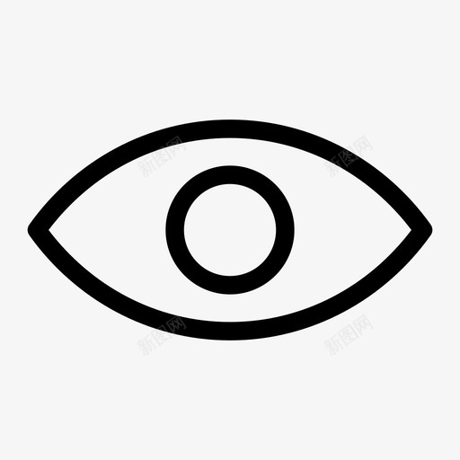 眼睛检查视力svg_新图网 https://ixintu.com 眼睛 检查 视力 视野 可见 基本 正常