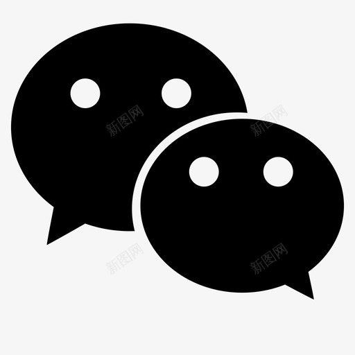 微信1svg_新图网 https://ixintu.com 微信