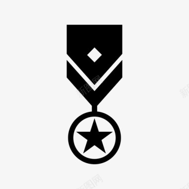 军衔军队徽章图标
