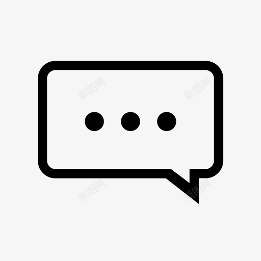 聊天信息聊天应用程序语音气泡svg_新图网 https://ixintu.com 聊天 信息 应用程序 语音 气泡 短信