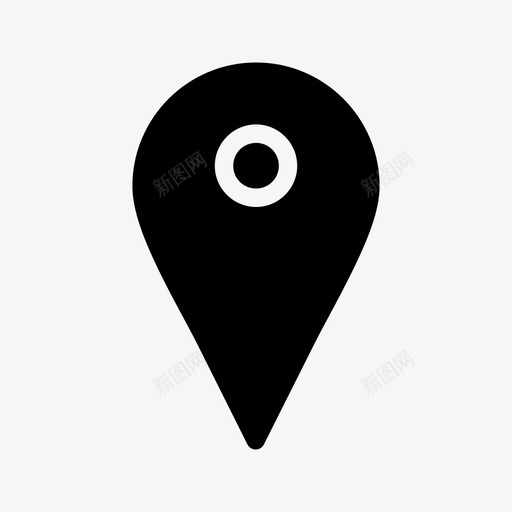 地图指针地图位置地图点svg_新图网 https://ixintu.com 地图 指针 位置 图钉 占位符
