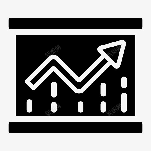 业务增长业务图表增长图svg_新图网 https://ixintu.com 增长 业务 图表 收入 分析 文档 相关 字形 图标 集合