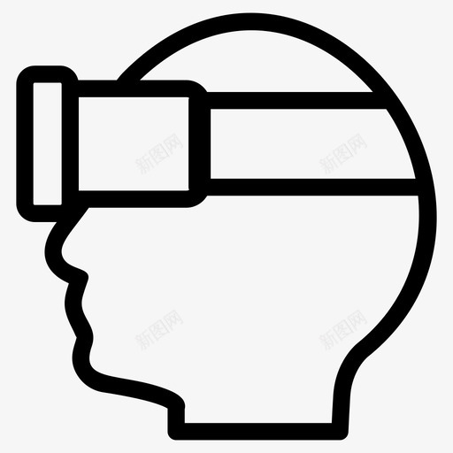 虚拟现实3d眼镜增强现实svg_新图网 https://ixintu.com 虚拟现实 增强 眼镜 现实 智能 数据 科学技术 线图 图标 集合