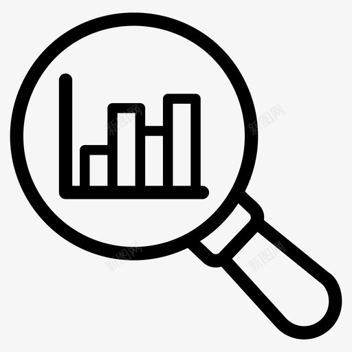 数据分析业务分析增长分析svg_新图网 https://ixintu.com 分析 数据分析 业务 增长 市场调查 趋势 数据 科学技术 线图 图标 收集