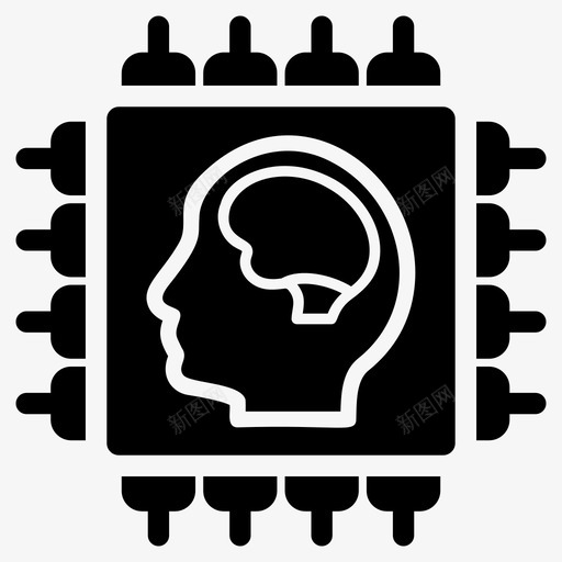 人工智能深度学习机器学习svg_新图网 https://ixintu.com 人工智能 学习 深度 学习机 机器 芯片 自动化 神经网络 数据 科学技术 字形