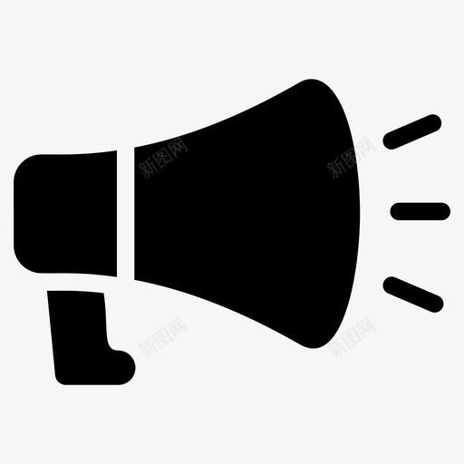 扩音器广告市场营销svg_新图网 https://ixintu.com 扩音器 广告 市场营销 宣传 通信 相关 字形 收藏