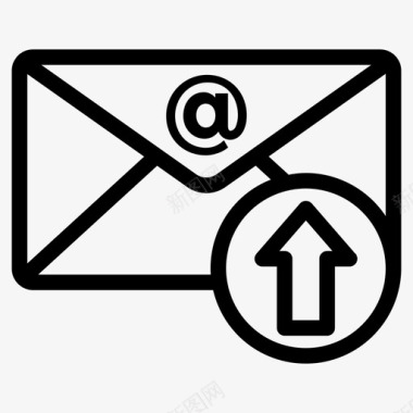 电子邮件发送转发邮件邮件信封图标