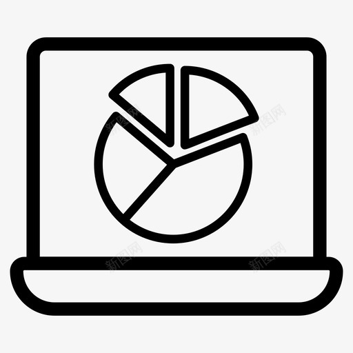 在线分析业务分析数据可视化svg_新图网 https://ixintu.com 分析 在线 业务 数据 可视化 饼图 图表 文档 相关 线图 图标