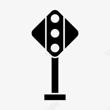 交通信号灯规则图标