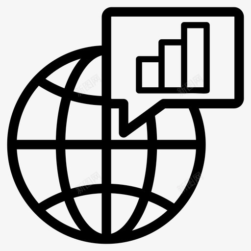 全球商务商务聊天全球数据svg_新图网 https://ixintu.com 全球 商务 通信 聊天 数据 国际 全球通 图表 分析 文档 相关