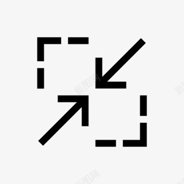 缩放比例缩小图标