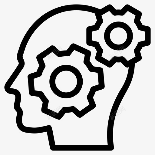 头脑风暴人工智能创意大脑svg_新图网 https://ixintu.com 创意 头脑 风暴 人工智能 大脑 思维 头饰 企业管理 线图 图标 集合