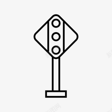交通信号灯规则图标