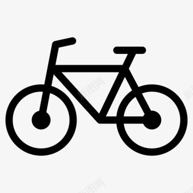 自行车踏板驱动的车辆串联图标