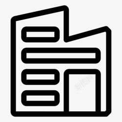 工厂名片设计办公室基地建筑高清图片