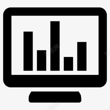 业务演示业务分析业务增长图标