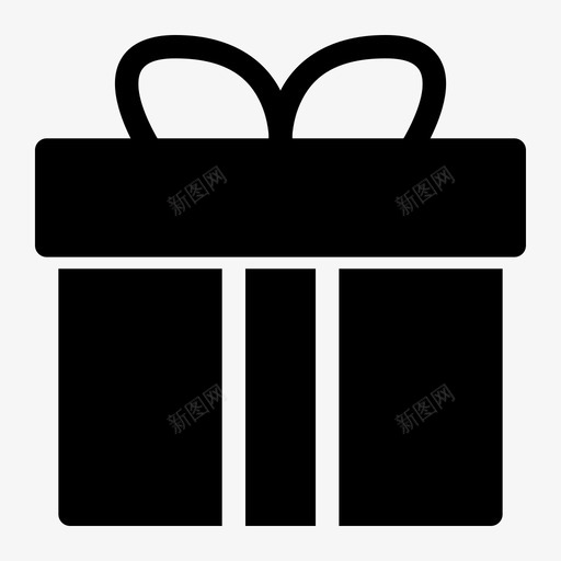 礼品盒包裹促销svg_新图网 https://ixintu.com 礼品盒 包裹 促销 电子商务