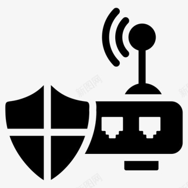 wifi保护互联网防病毒互联网保护图标