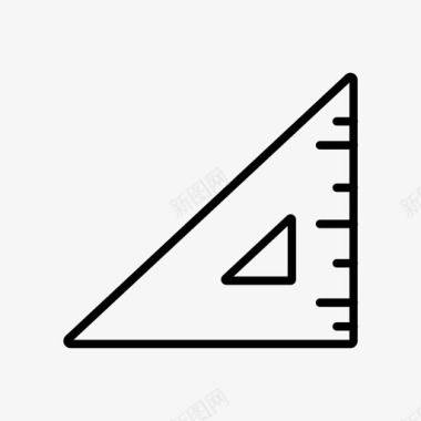 三角形艺术绘画图标