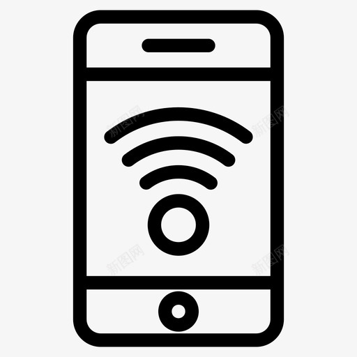 移动wifi互联网连接移动网络svg_新图网 https://ixintu.com 移动 互联网 连接 移动网 网络 区域 无线 网络通信 相关 线路 图标