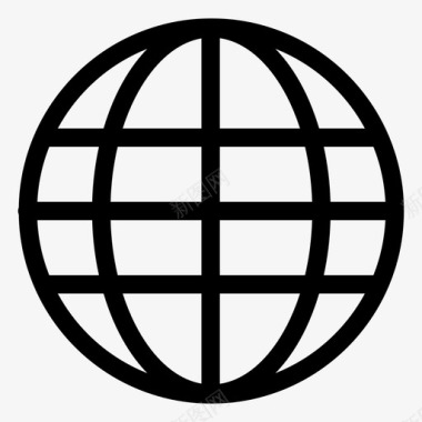 网站全球链接图标
