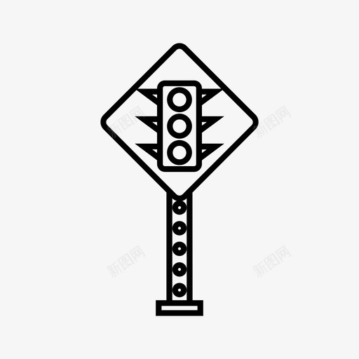 交通信号灯规则svg_新图网 https://ixintu.com 交通 信号灯 信号 规则 停车 施工