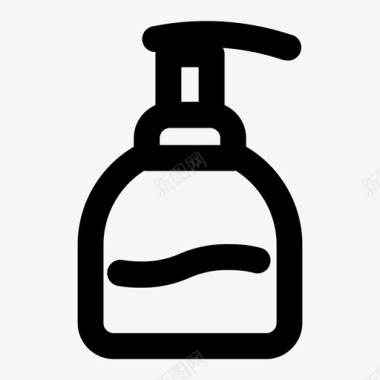 消毒水消毒肥皂图标