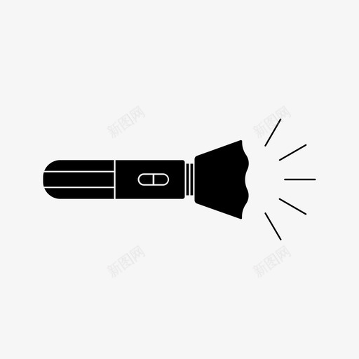 手电筒电池led灯svg_新图网 https://ixintu.com 手电筒 电池 建筑