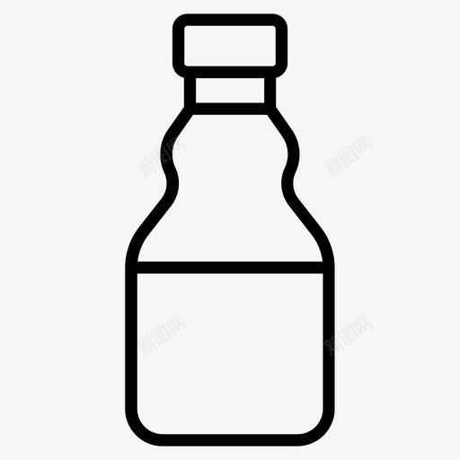水瓶饮料塑料瓶svg_新图网 https://ixintu.com 水瓶 饮料 塑料瓶