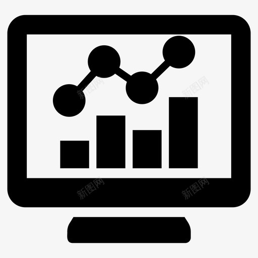 网络统计数据分析市场调查svg_新图网 https://ixintu.com 网络 分析 统计 数据分析 市场调查 趋势 分析图 图表 文档 相关 字形