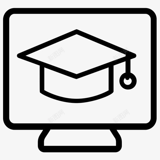 在线学习远程学习电子学习svg_新图网 https://ixintu.com 在线学习 学习 远程 电子 电子学 电子书 在线 文凭 教育 过程 线图