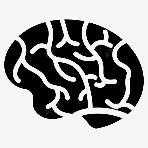 大脑身体器官神经系统svg_新图网 https://ixintu.com 大脑 身体 器官 神经系统 思维 数据 科学技术 字形 图标 集合