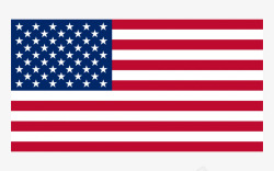 美国国旗方形素材