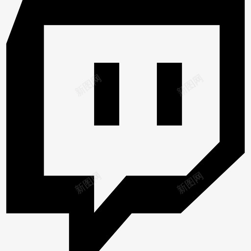 twitch182svg_新图网 https://ixintu.com 简约 扁平