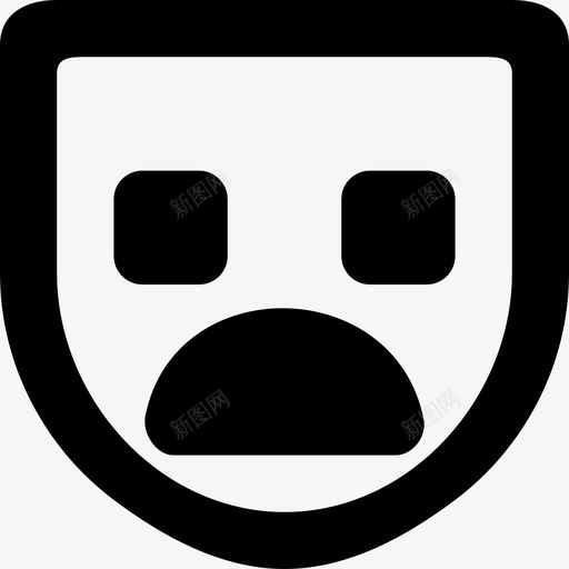emojisad489svg_新图网 https://ixintu.com 简约 扁平