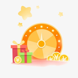 年会套餐点击后抽奖大转盘高清图片