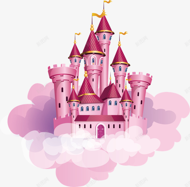 空中的城堡png免抠素材_新图网 https://ixintu.com 空中 中的 城堡