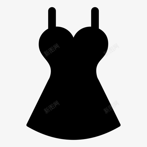 贴身背心服装内衣svg_新图网 https://ixintu.com 贴身 背心 服装 内衣 汗衫 可穿 一套 美丽 时尚 字形 矢量