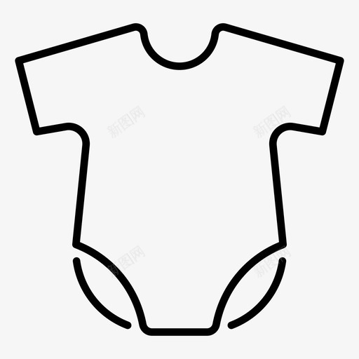 婴儿服装儿童服装连体衣svg_新图网 https://ixintu.com 婴儿 服装 儿童服装 连体衣 孕妇