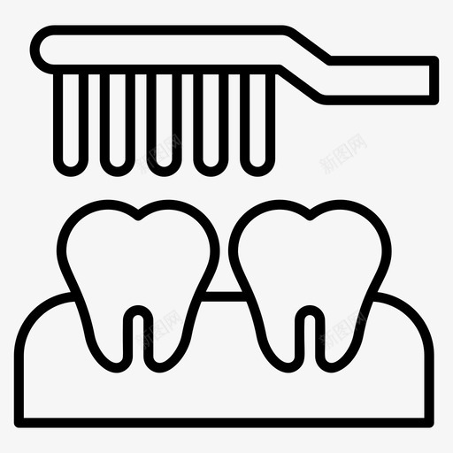 牙齿护理医疗保健口腔健康svg_新图网 https://ixintu.com 牙齿 护理 健康 医疗保健 口腔 口腔医学 科学 医学 向量 图标