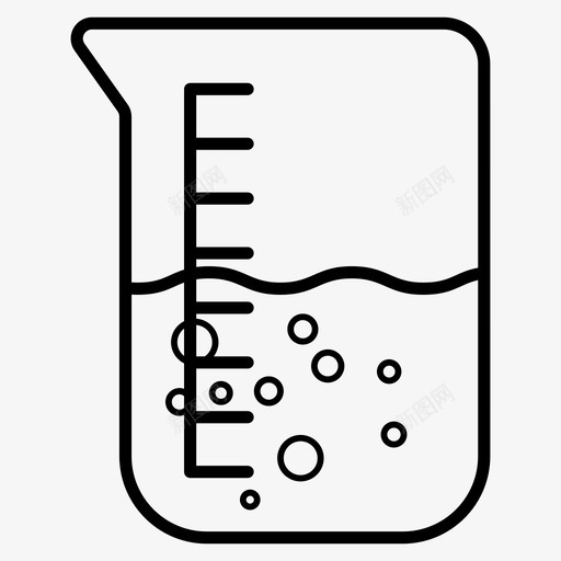 烧杯化学烧杯化学测试svg_新图网 https://ixintu.com 化学 实验室 烧杯 图标 矢量图 矢量 医学 程序 科学 实用 化学实验