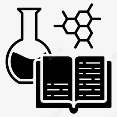 有机化学化学烧杯化学现象图标