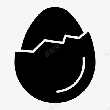 煮鸡蛋蛋黄鸡蛋图标