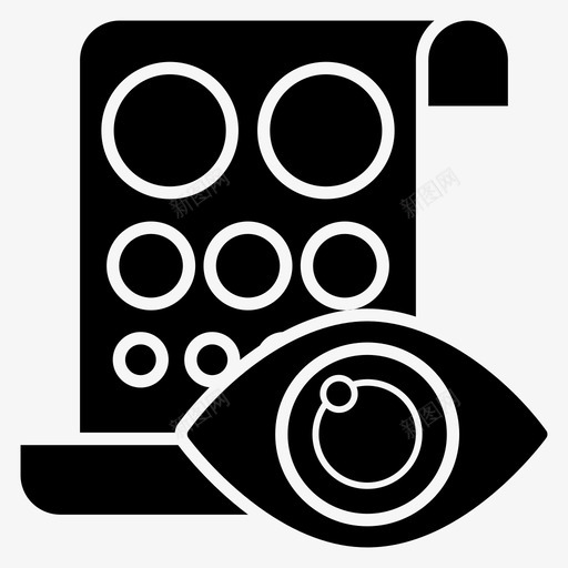 眼睛测试检查视力眼睛检查svg_新图网 https://ixintu.com 眼睛 检查 测试 视力 眼科 医生 科学 医学 字形 矢量 矢量图
