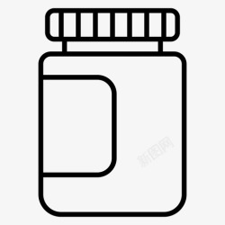 补充矿物质维生素矿物质罐多种维生素高清图片